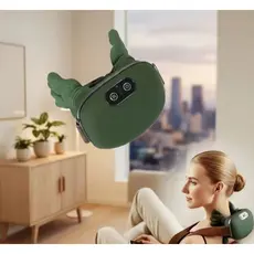 Massageador Elétrico Portátil Alívio para Pescoço 3 Intensidades Aquecimento Infravermelho