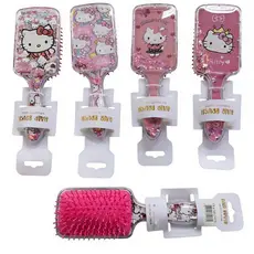 Escova de Cabelo mágica da Hello Kitty com Glitter