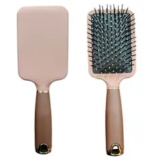 Escova de Cabelo Profissional Cerdas Macias Almofadada Modelo Oval ou Raquete