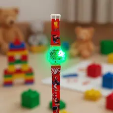 Relógio Infantil Homem Aranha Vermelho Digital Para Criança