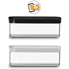 Pote Hermético Retangular Para Pães Bolos Bolacha e Outros Alimentos 1,5L Helsim 25x13x9