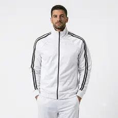 Jaqueta Masculina Gola Alta com Faixas Dryfit Moda Outono/Inverno 2K26