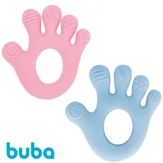 Mordedor Bebê Silicone Massageador Gengiva Brinquedo Bebe Buba