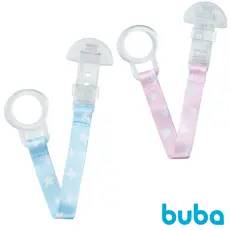 Prendedor de Chupeta Bebe Buba Argola em Silicone
