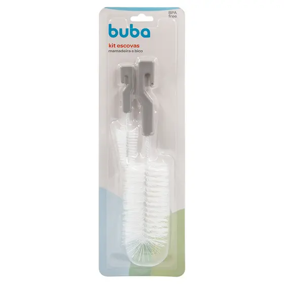 Escova Para Lavar Mamadeira E Bico Buba Bebê garrafas térmicas multiuso