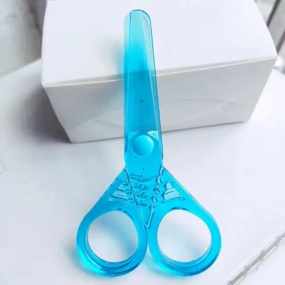Kit 10/a 30 Peças Tesouras Infantil Corte de papel Plástico