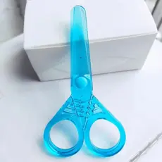 Kit 10/a 30 Peças Tesouras Infantil Corte de papel Plástico