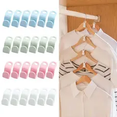Kit 10 a 50 Ganchos Extensores de Cabide de Roupas