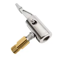 Bico Inflador Com Presilha De Ar Para Pneu De Bicicleta Carro Adaptador Da Válvula Bomba