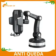 Suporte Anti Queda Pra Celular Veicular 360 Adsorção Vácuo Dupla Face Vidro universal anti queda GPS ventosa