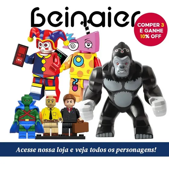 Blocos de construção de Mini bonecas, vários heróis, bonecas de alta qualidade