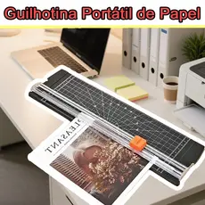 Guilhotina cortador de papel A4,Cortador de Papel Eficiente com Lâmina de Precisão, Cortador de papel profissional,