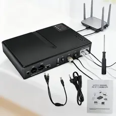 Fonte De Alimentação Ininterrupta DC UPS 5V 9V 12V Modem Óptico Monitoramento Adaptador De Backup Roteador WiFi