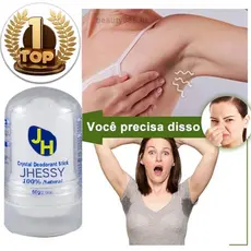 Desodorante Natural Crystal/Pedra (60g) Pode Ser Usado Em Todo O Corpo Para odor Corporal