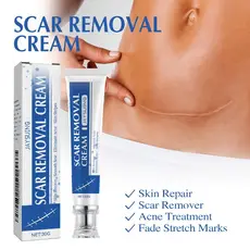 Creme Reparador De Cicatrizes E Soro Duo-Reduz Clareia De Queimaduras Escaldaduras , Desbota A Pigmentação