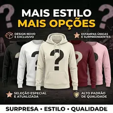 Moletom Masculino Surpresa Streetwear Flanelado Queima De Estoque Blusa Masculina Blusas Masculinas De Frio Canguru
