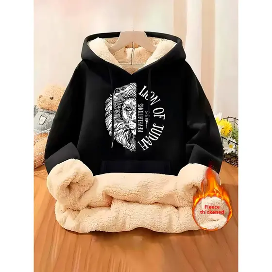 Blusa Moletom Feminino Casaco Moletom Feminino Moletom Peluciado Feminino Grosso Macio Estiloso Qualidade
 Preto