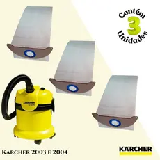 Saco Descartável Para Aspirador de Pó Compatível Com Karcher - 2003 e 2004