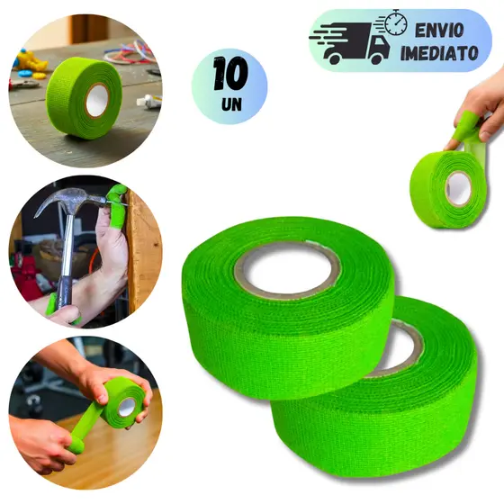 CONJUNTO FITAS CREMER BANTEX PROTETOR DEDOS E MÃOS 25mm x 15 METROS BANDAGEM ESPORTES E LAZER