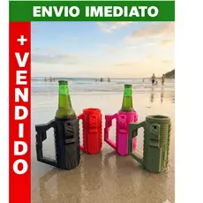 Copo Térmico Caneca Porta Garrafa e Lata com Abridor - Long Neck e Lata Slim