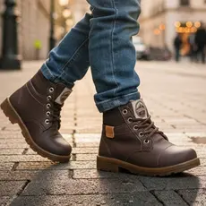 Bota Masculina Infantil Coturno Menino Botinha Masculino