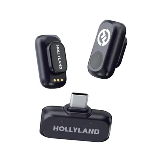 Microfone Hollyland Lark A1 Mini Usb-C Preto