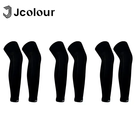 Jcolour Kit 3 meias de tornozelo masculinas protegem caneleiras e reduzem pressão no exercício