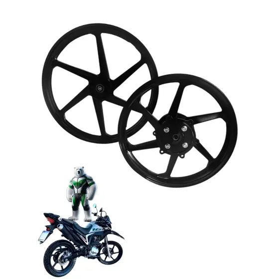 Roda Liga Leve Nxr Bros 160 Esdd Freio A Disco 2015 Até 2024