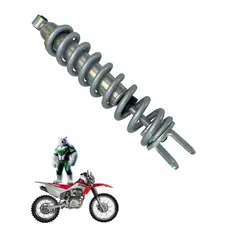 AMORTECEDOR TRASEIRO P/ MOTO HONDA CRF 230F 07/20 - COM REGULAGEM - MOLA CINZA (PRO-LINK/A GAS)