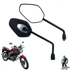 Retrovisor Modelo Fixo Tiger Triumph 1200 Rosca Honda ABS PAR