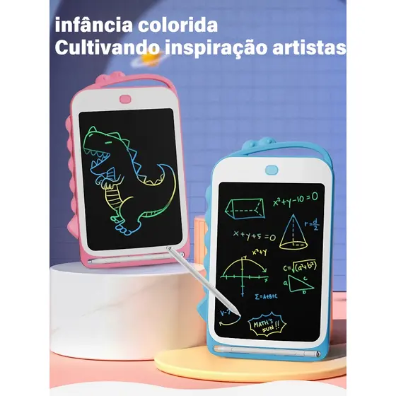 🚨NOVO Lousa Mágica Tela Lcd Tablet Infantil De Escrever E Desenhar 8.5 Polegadas