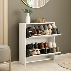 Sapateira com 2 Portas Multiuso Organizadora Para Calçados Quarto e Closet