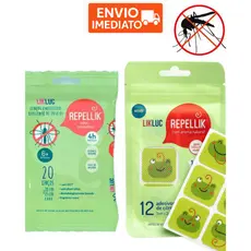 Repelente Infantil Xo mosquito Adesivo Repelente Lenco Repelente Bebe Recem Nascido Crianca Bebe