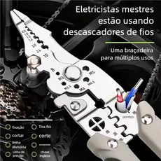 Multifuncional Alicate 22 Funções - Descascador, Cortador e Ferramenta Prática