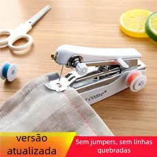 Máquina de Costura Manual Portátil Mini - Perfeita para Reparos de Roupas