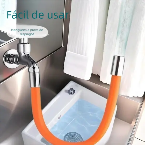 Silicone Mangueira Flexível Extensora - Para Torneira, 20-30-50 cm