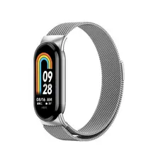 Pulseira Milanês p/ mi band 8 9 10 Metal aço inoxidavel milanesa linha PREMIUM qualidade