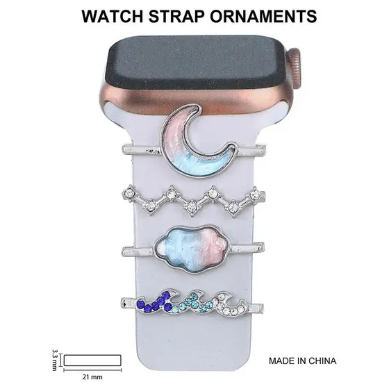 Pingentes Berloques Para Pulseira de SmartWatch Enfeite decoração Acessório