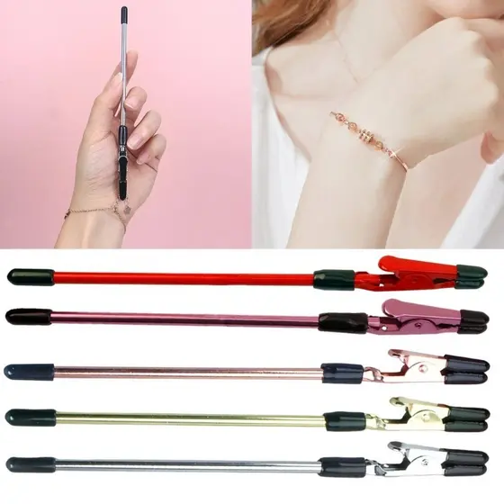 Estone Fácil Usar Pulseira Assistente Ferramenta Prática Jóias Fecho Ajudante Gadget Portátil