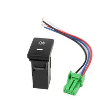 DC12V Front Fog light Push 4 Wire Button For for Corol