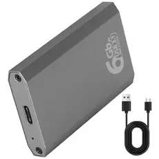 Estone Portátil mSATA Solid States Drive Case USB Type C Gabinete Metal Otimizado Para Viagens Frequentes E Uso