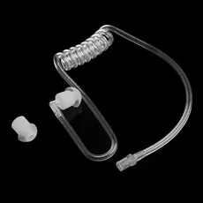 Li * Substituição Tampão Ouvido Tubo Ar Acústico Bobina Transparente Para Fone