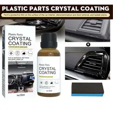 Restaurador Automotivo Com Esponja 30ml Restaura Cor Escura , Brilha E Protege Contra Raios UV