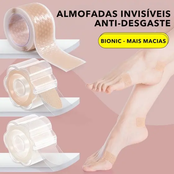 30 Unidades De Fita Antiabrasão Para Salto Alto-Protege Os Dedos E Saltos