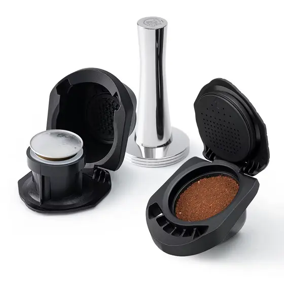 Adaptador para Cafeteira Dolce Gusto Reutilizável Cápsula Recarregável para Café Moído Original- Um pacote