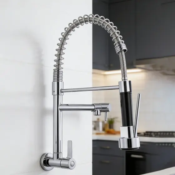 Torneira De Cozinha Gourmet Com Mesa Removível/Pulverizador De Parede
