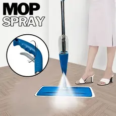 Mop Spray Esfregão Profissional c/ Reservatório | Limpeza Vassoura Mágica Rápida e Prática