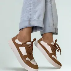 Tênis Feminino Moleca Sneaker Casual com Cadarço Confortável Leve Versátil Moda Verão Trabalho