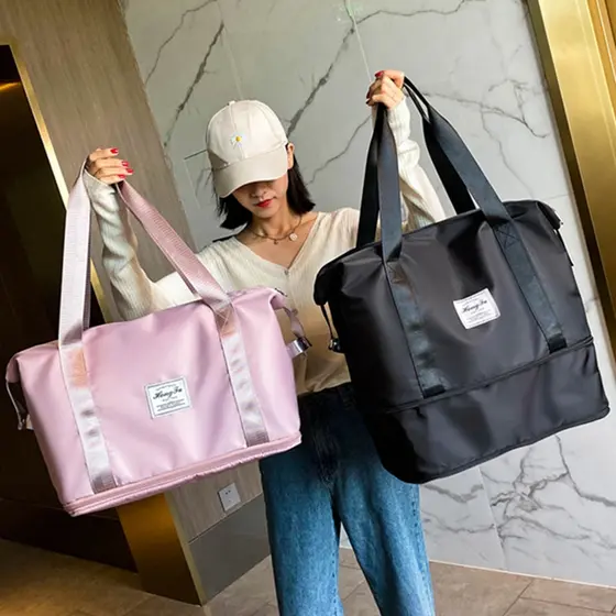Bolsa De Viagem Multifuncional Dobrável De Grande Capacidade Impermeável bolsa para viagem bolsa viagem-AA