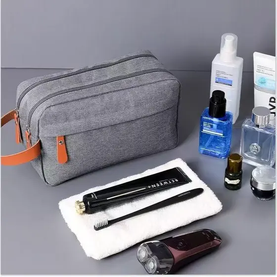 Necessaire Masculino Grande Viagem Organizadora Impermeável com Alça
